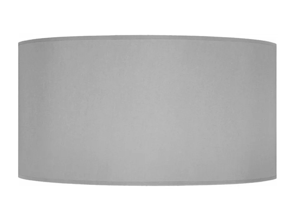 Abajur TOSEL VERA 60 CL cordão de algodão cilindro preto D60 x H23 cm para Leitura Noturna