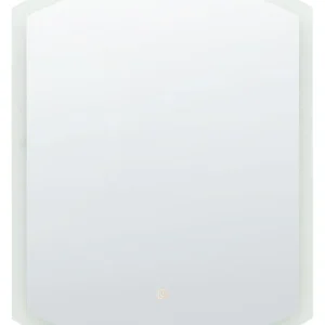 Oval LED Wall Mirror ø 78 cm Prata BEZIERS