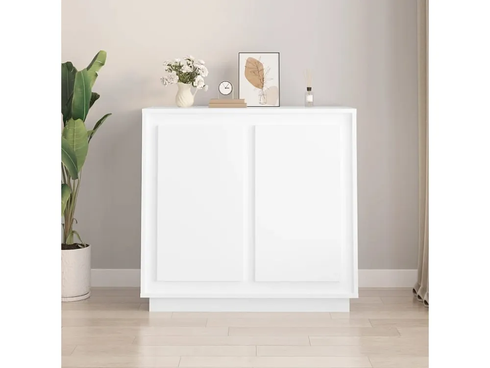 Aparador 80x34x75 cm derivados de madeira branco
