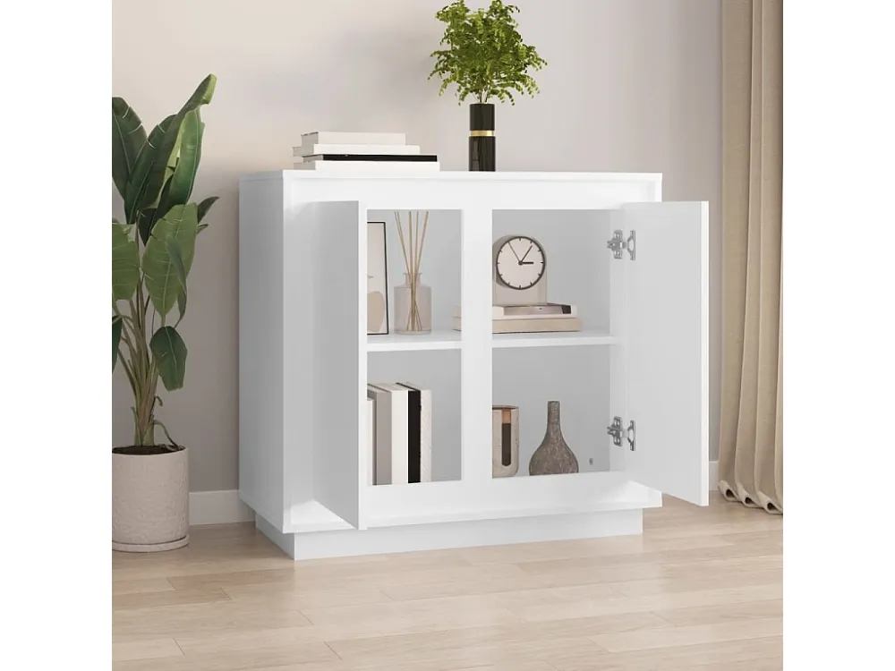 Aparador 80x34x75 cm derivados de madeira branco