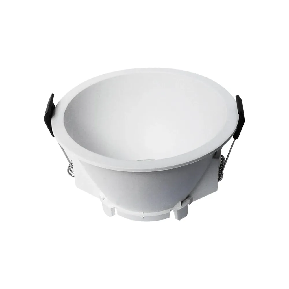 Aro Redondo Downlight p/ Lâmpadas GU10 em PVC