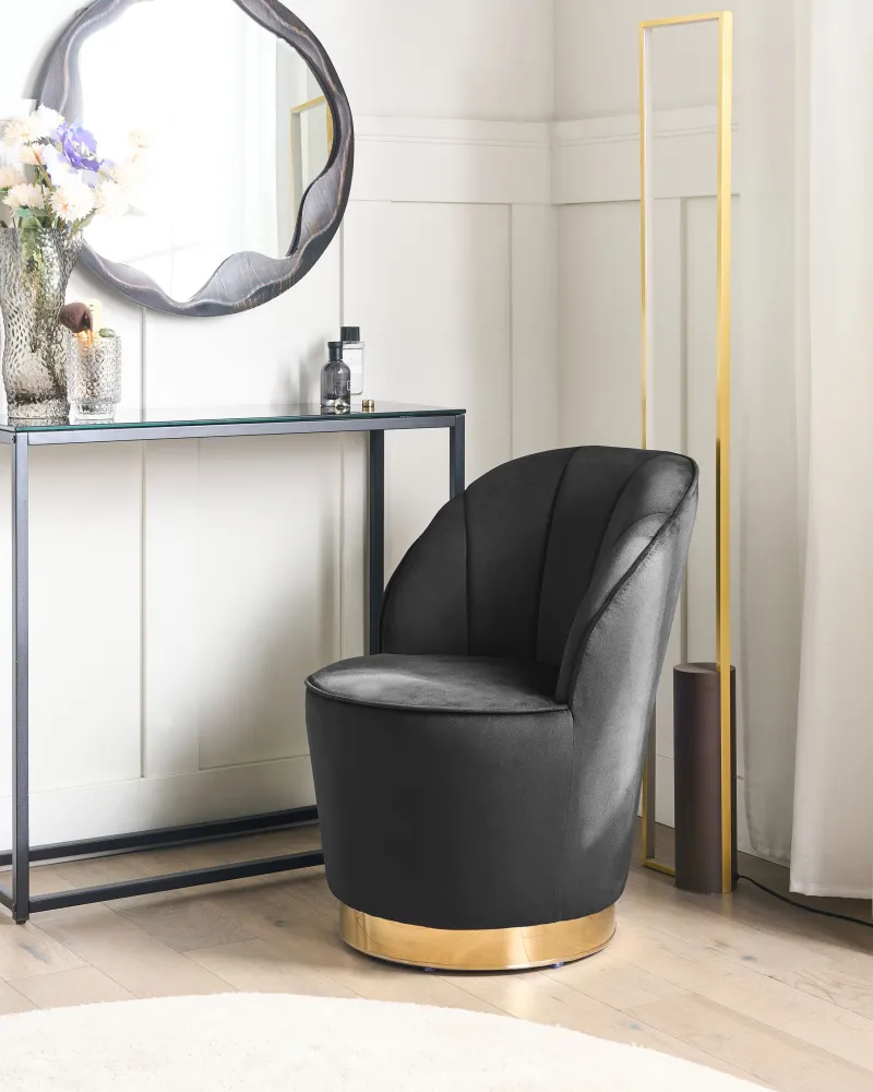 Lanterna BERKNER Madeira Preto