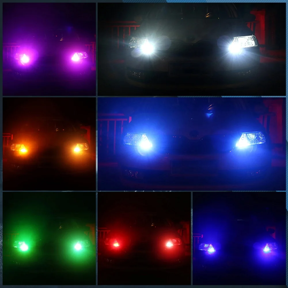 Lâmpadas T10 RGB