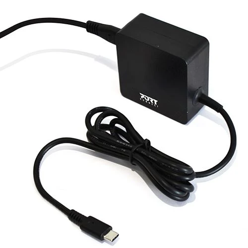 Transformador USB TIPO C Port Designs 90W - Preto