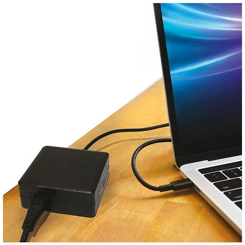 Transformador USB TIPO C Port Designs 90W - Preto
