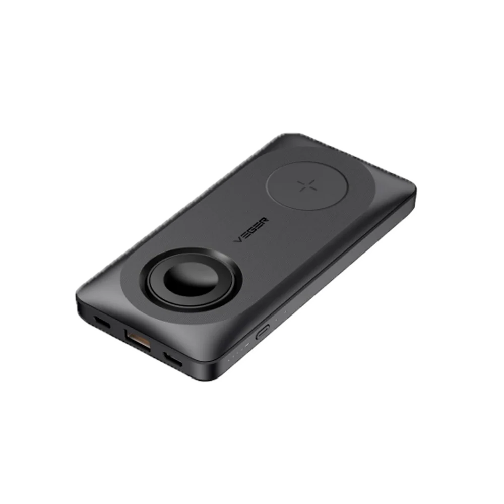 VEGER POWER BANK MAGNETICO SEM FIOS 10.000MAH
