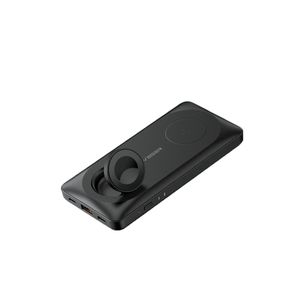 VEGER POWER BANK MAGNETICO SEM FIOS 10.000MAH
