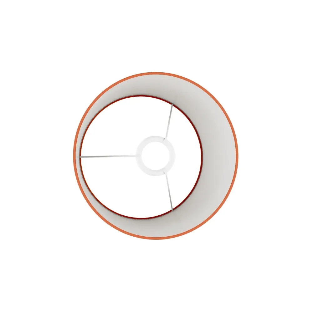 Abajur Athena com casquilho E27 para candeeiro de mesa ou de pé - Made Italy - Cinette Lagosta