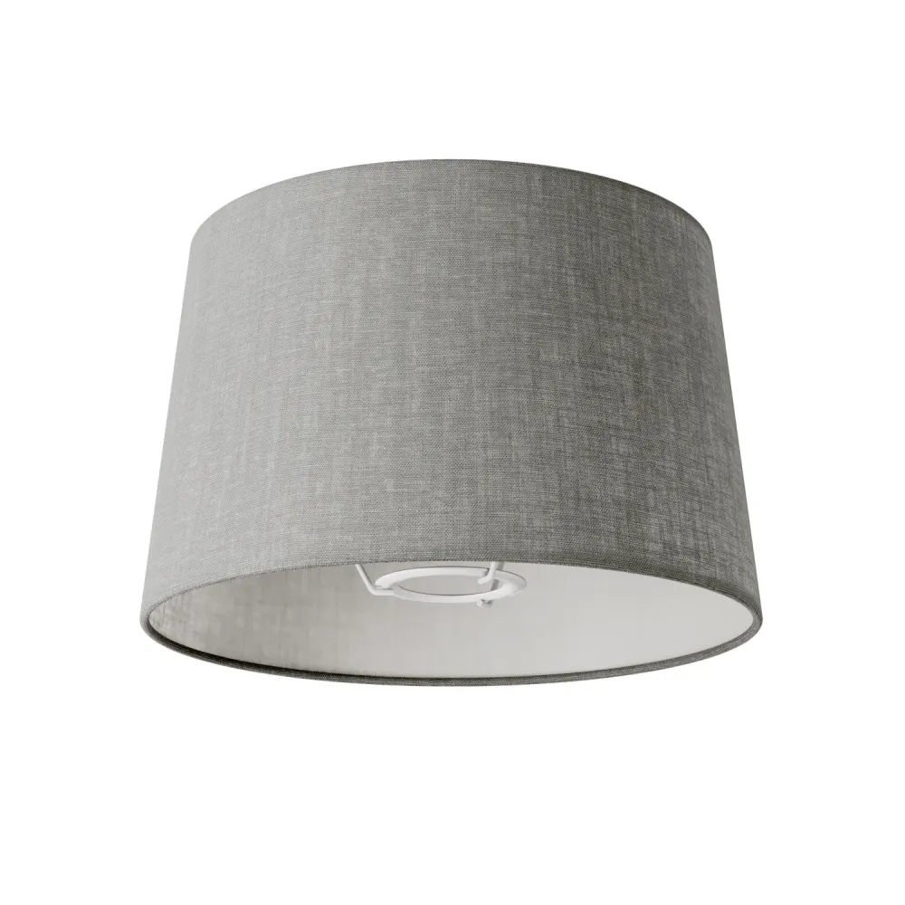 Abajur Athena com encaixe E27 para candeeiro de mesa ou de pé - Made Italy - Camelot Cinzento