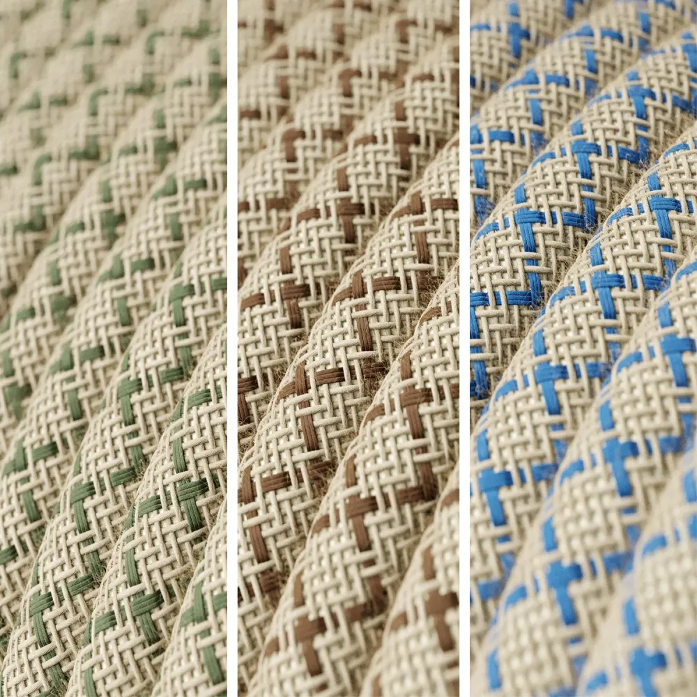Abajur Cablò multicolor 100 cm e cabos Losanga