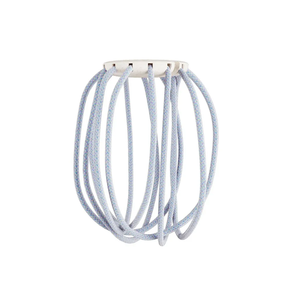 Abajur Cablò multicolor 50 cm e cabos Lollipop