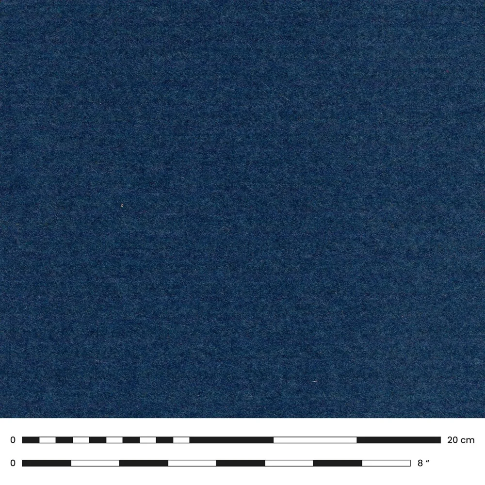 Abajur Cilindro XL em tecido com casquilho E27 - Made Italy - Lã Azul