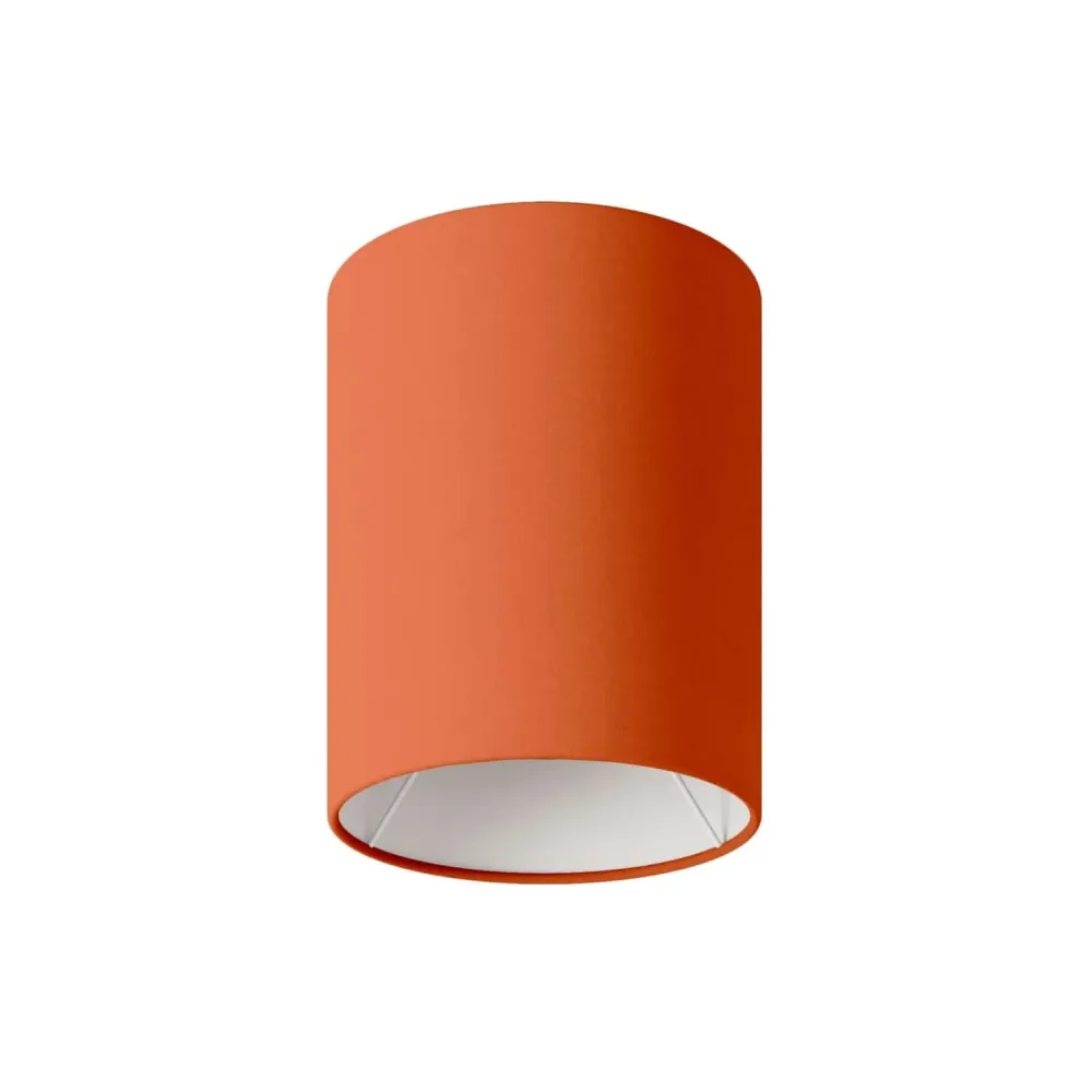 Abajur Cilindro em tecido com encaixe E27 - 100% Made Italy - Cinette lagosta