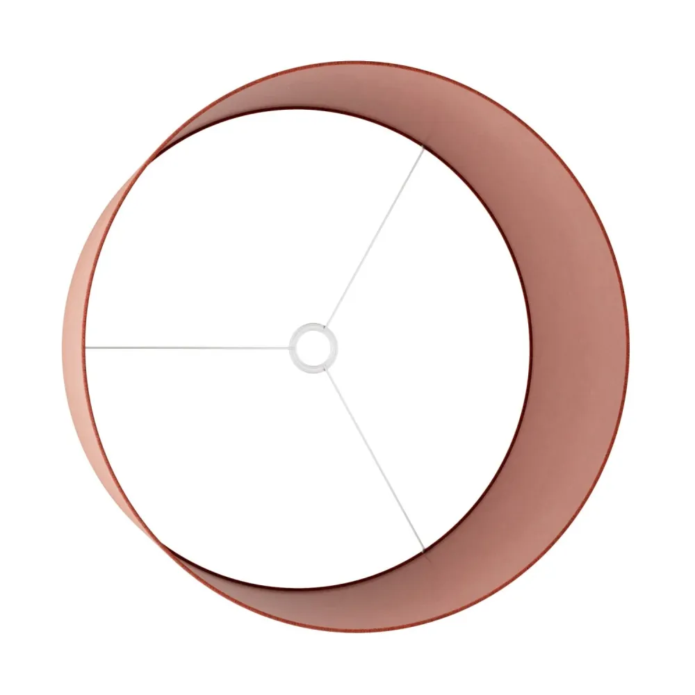 Abajur Cilindro XXL em tecido com encaixe E27 - Fabricado em Itália - Lã Lagosta