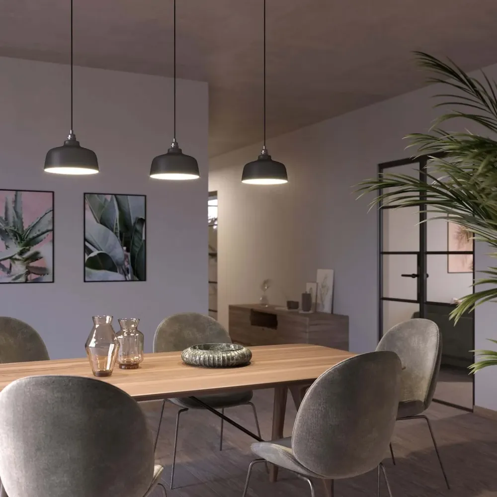Abajur Coppa em cerâmica, coleção Materia - Fabricado em Itália - Lousa