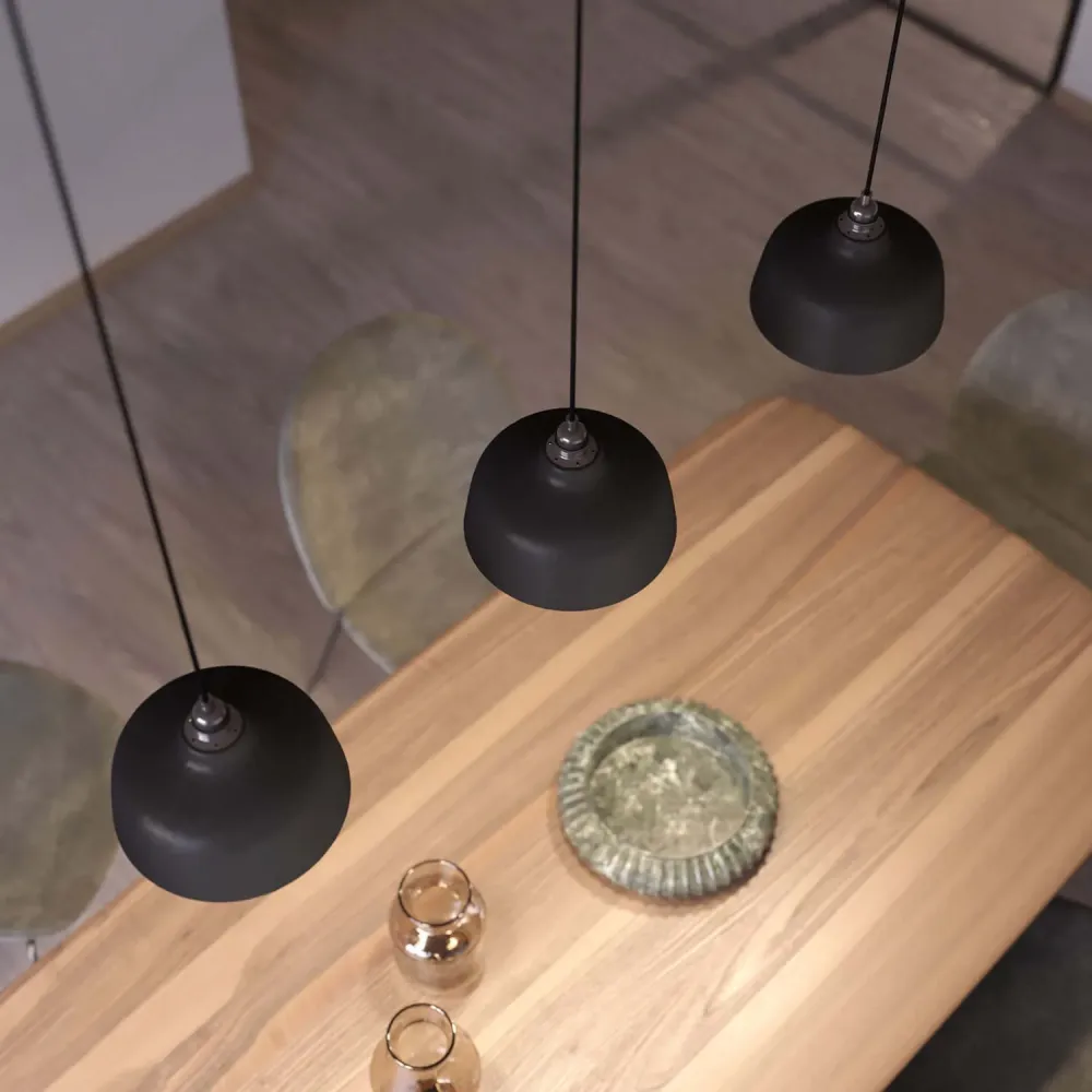 Abajur Coppa em cerâmica, coleção Materia - Fabricado em Itália - Lousa