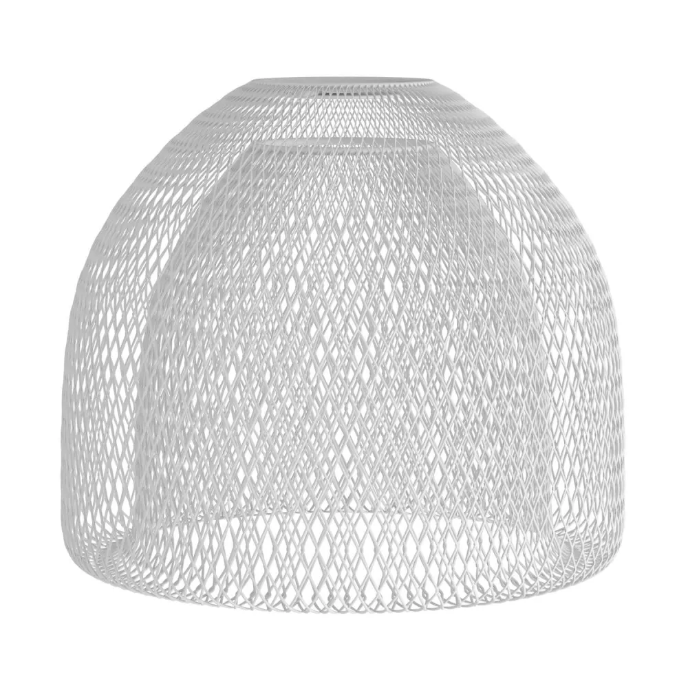Abajur GhostBell XL em metal com casquilho E27 - Branco