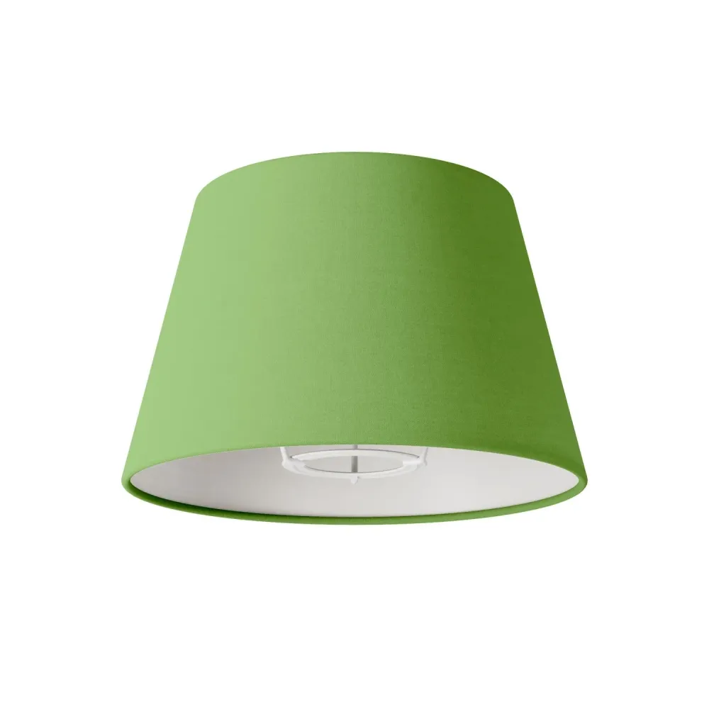 Abajur Impero S com encaixe E27 para candeeiro de mesa ou aplique - Made Italy - Cinette Verde Pistácio