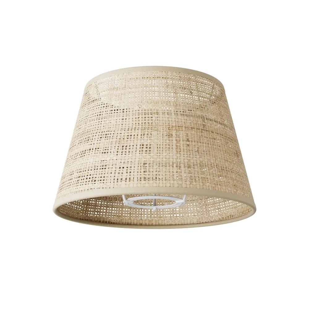 Abajur Impero S com encaixe E27 para candeeiro de mesa ou aplique - Fabricado em Itália - Raphia