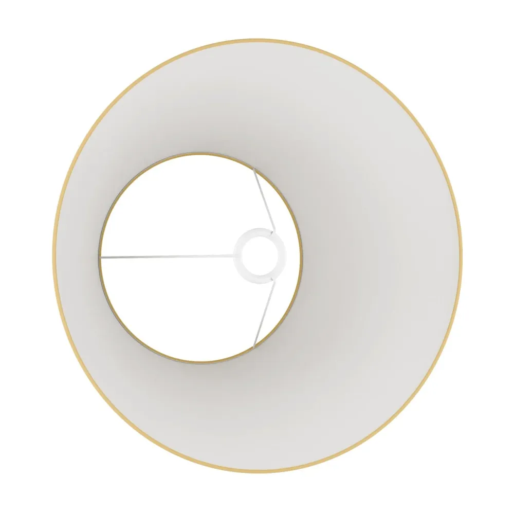Abajur Impero L para candeeiro de mesa ou aplique com casquilho E27 - Made Italy - Arenal Ouro