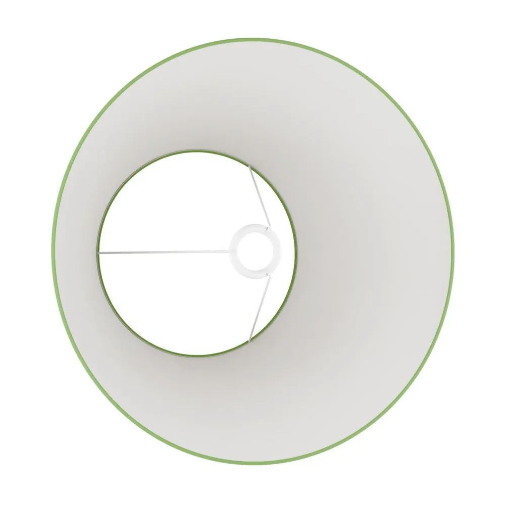 Abajur Impero L para candeeiro de mesa ou aplique com casquilho E27 - Fabricado em Itália - Cinette Verde Pistácio