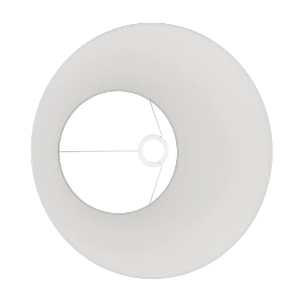 Abajur Impero L para candeeiro de mesa ou aplique com casquilho E27 - Made Italy - Linho Cru