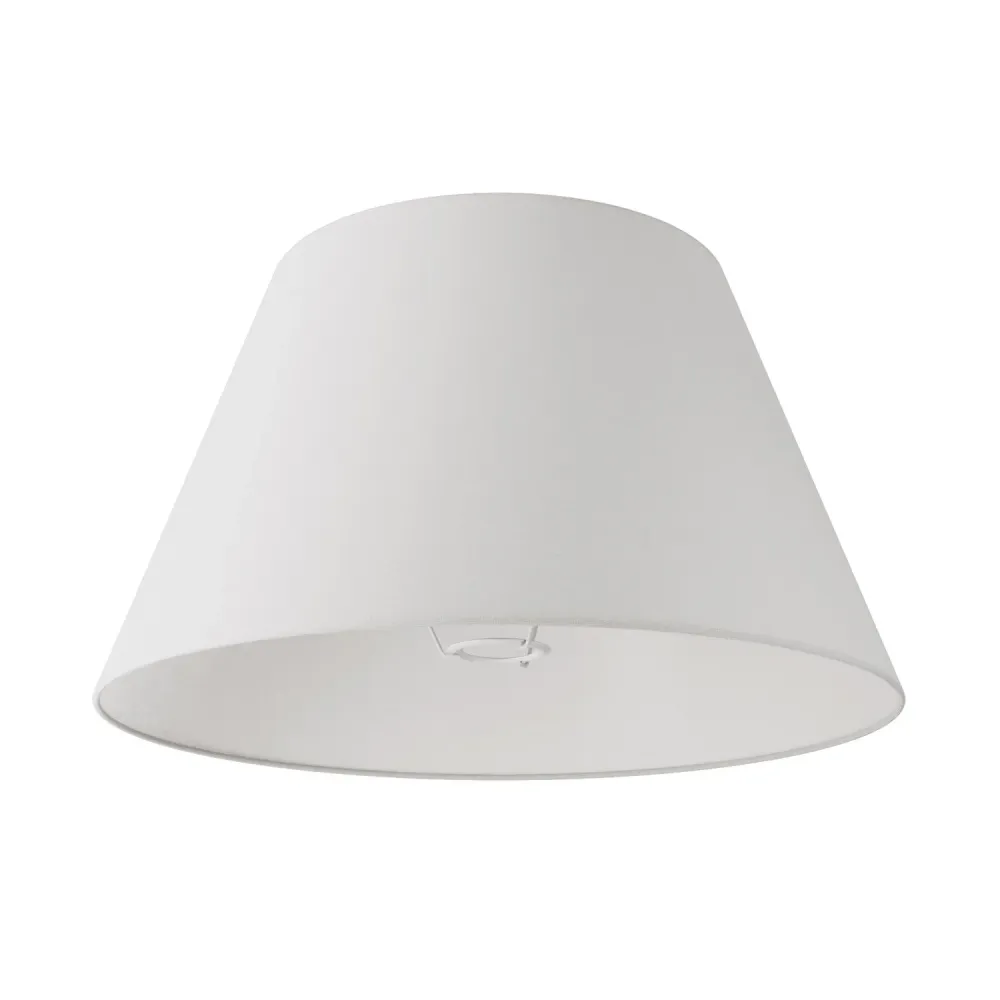 Abajur Impero L para candeeiro de mesa ou aplique com casquilho E27 - Made Italy - Linho Cru