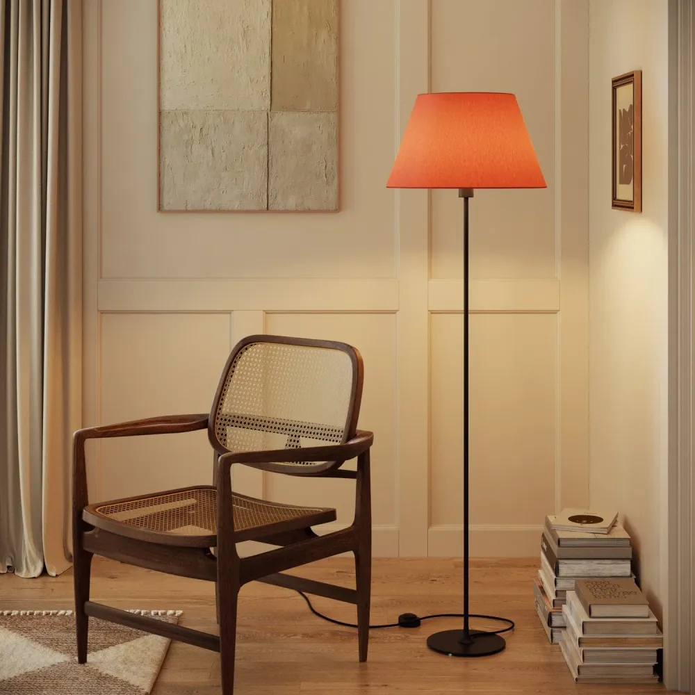Abajur Impero L para candeeiro de mesa ou aplique com encaixe E27 - Made Italy - Cinette Lagosta