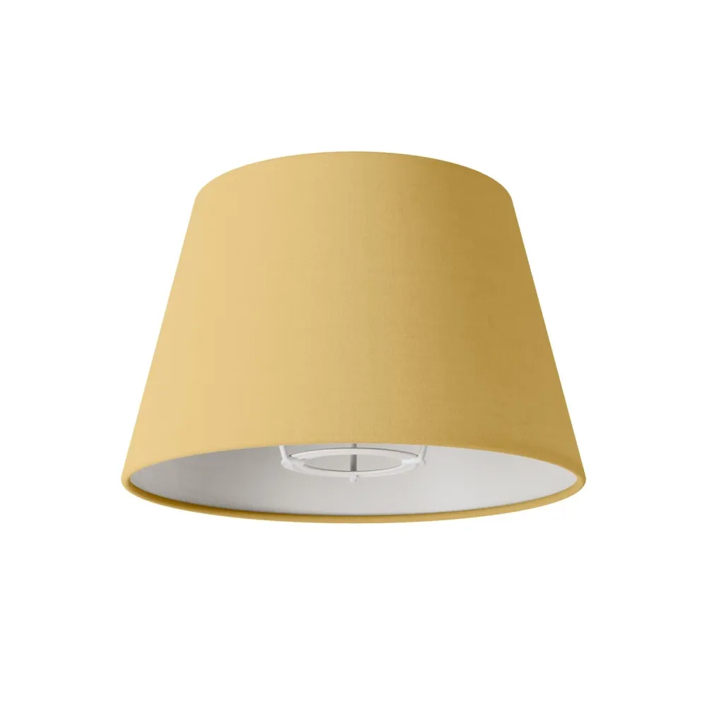 Abajur Império S com casquilho E27 para candeeiro de mesa ou aplique - Fabricado em Itália - Arenal Ouro