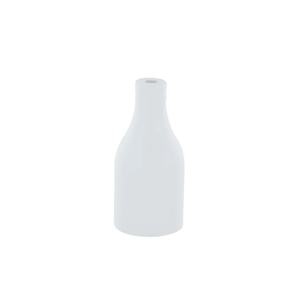 Casquilho de alumínio design clássico - branco
