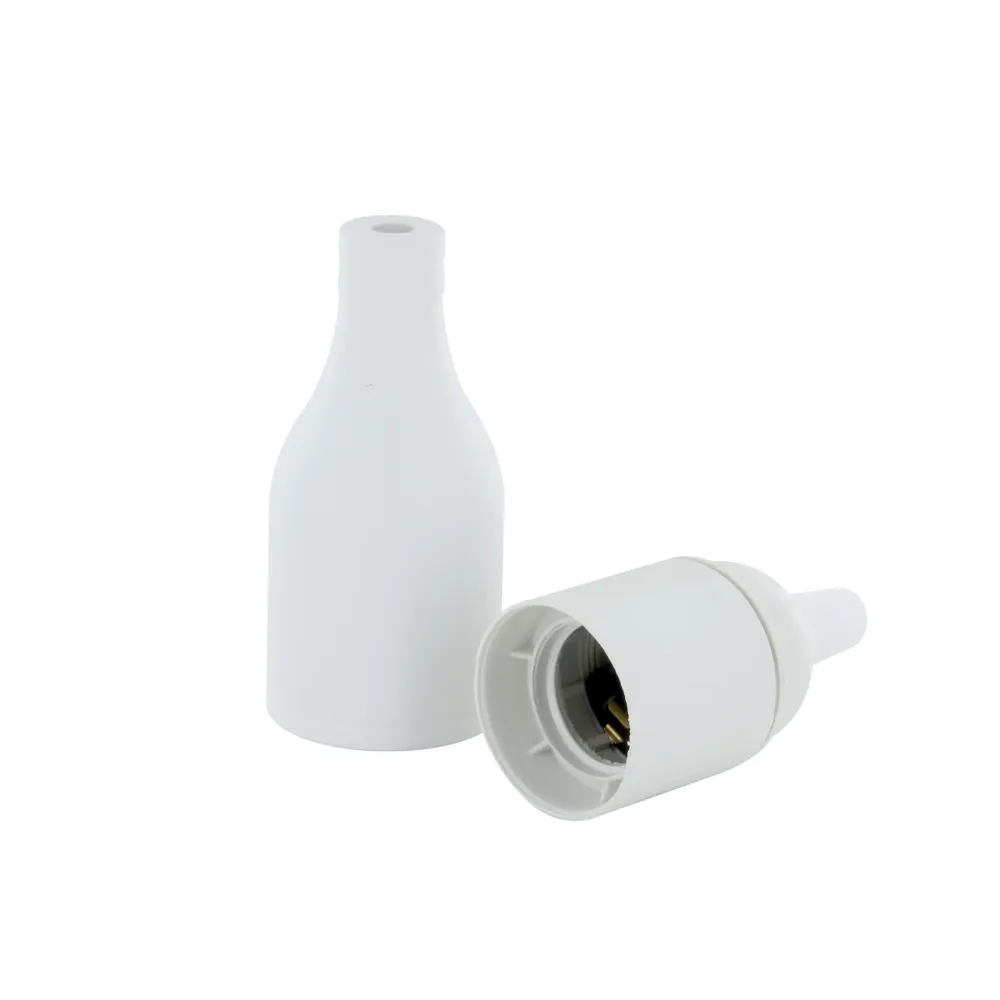Casquilho de alumínio design clássico - branco