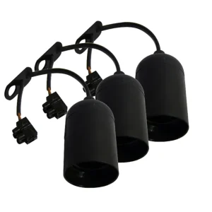 Casquilho móvel - Preto (3Pcs)
