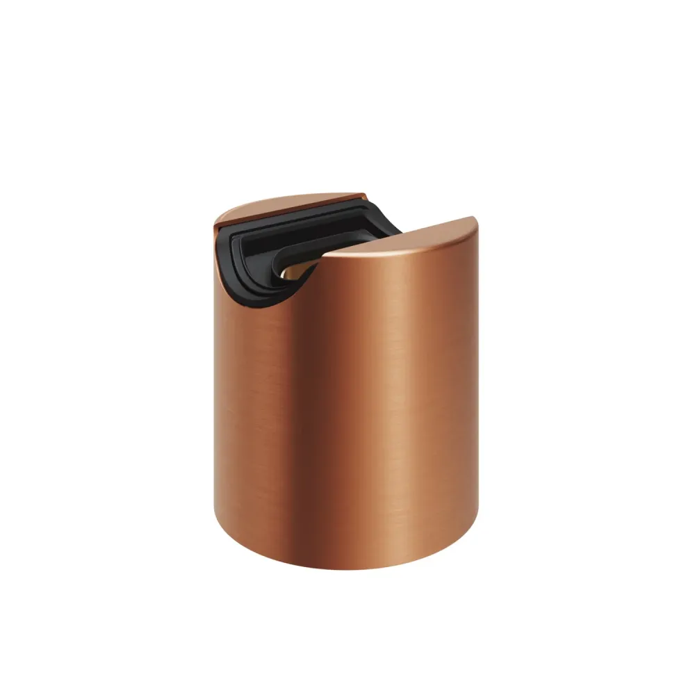 Casquilho S14d em metal para parede ou teto - Cobre acetinado