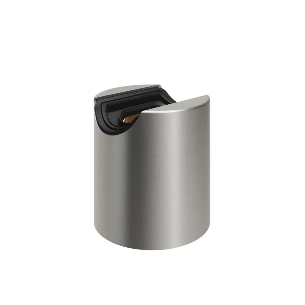 Casquilho S14d em metal para parede ou teto - Titânio acetinado