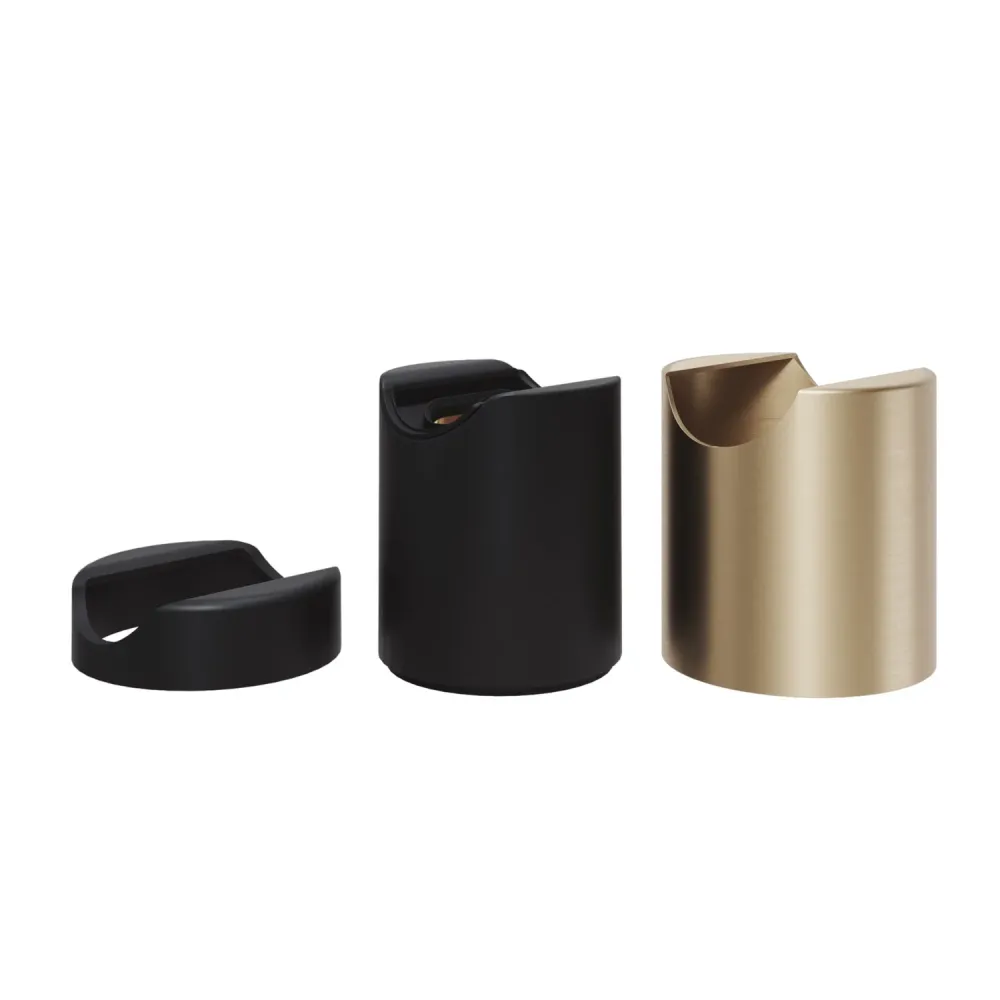 Casquilho S14d em metal de parede ou teto - Bronze acetinado