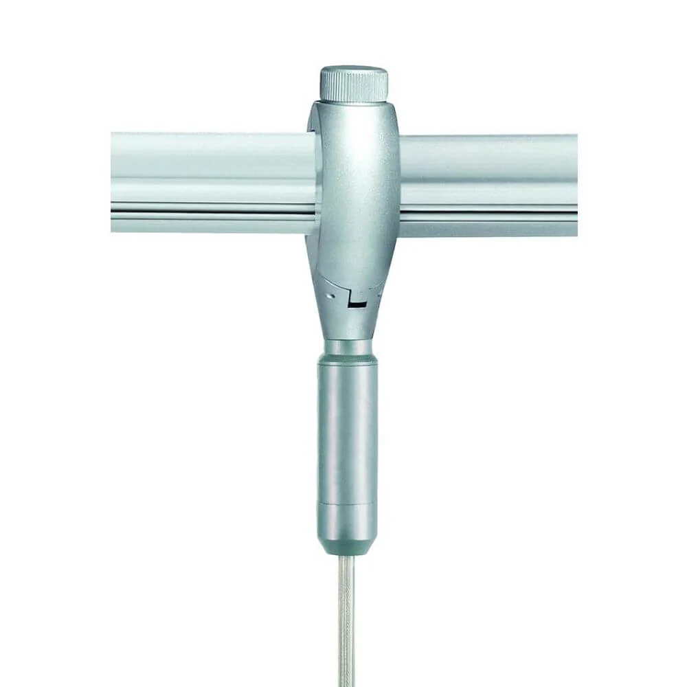 Conector longitudinal isolado para easytec ii prata cinza