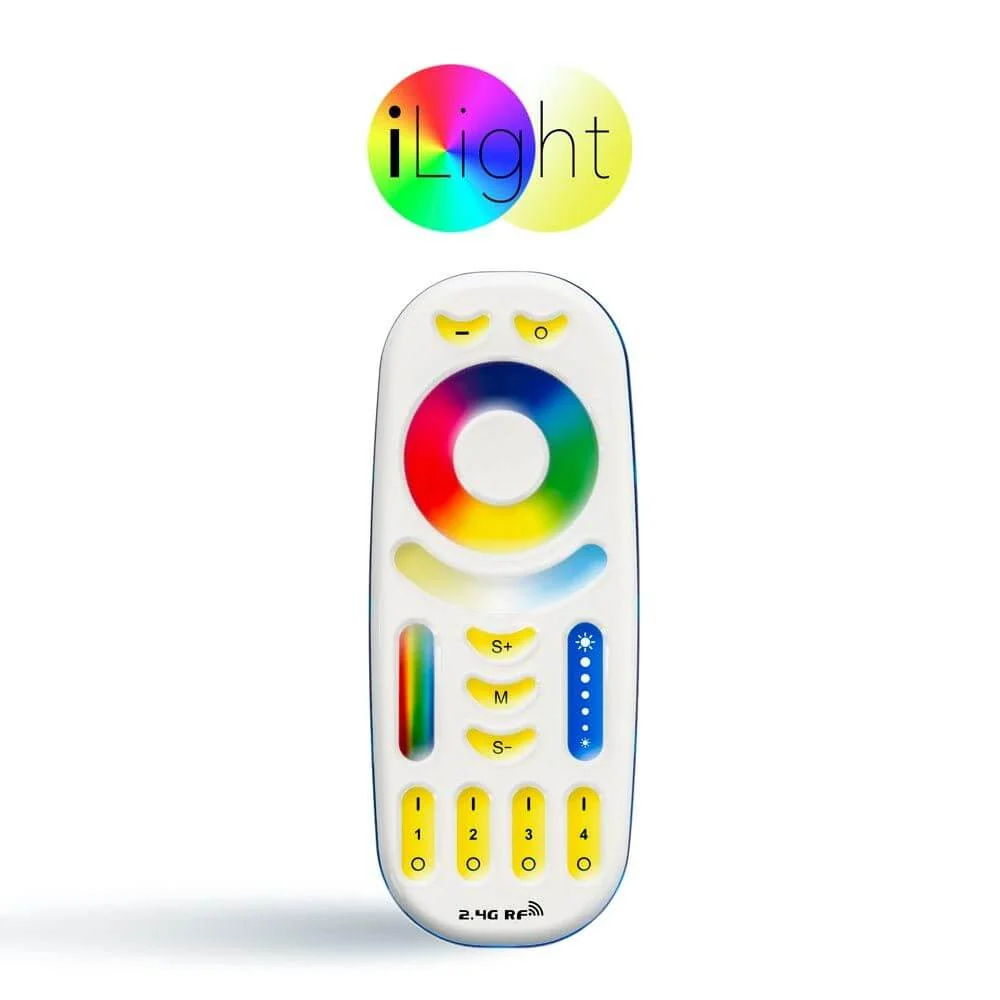 Controlo remoto para iluminante e faixa RGB + CCT