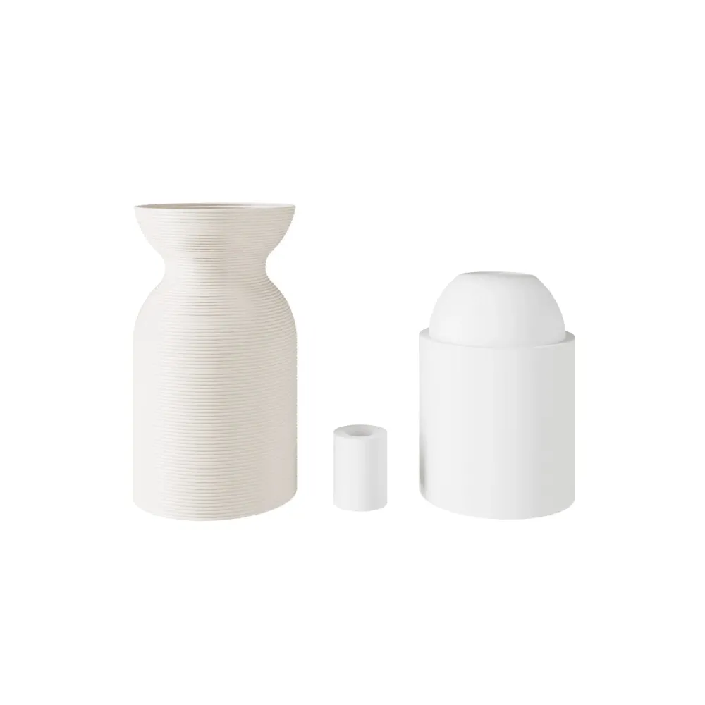 Kit de soquete E26 em plástico reciclado de impressão 3D - Eggshell