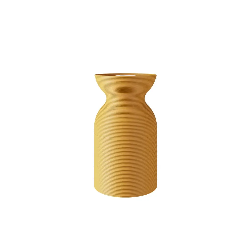 Kit de soquete E26 em plástico reciclado por impressão 3D - Ocre