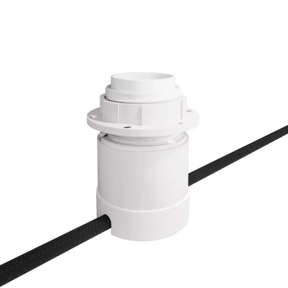 Kit Spostaluce com casquilho E27 para abajur - Branco