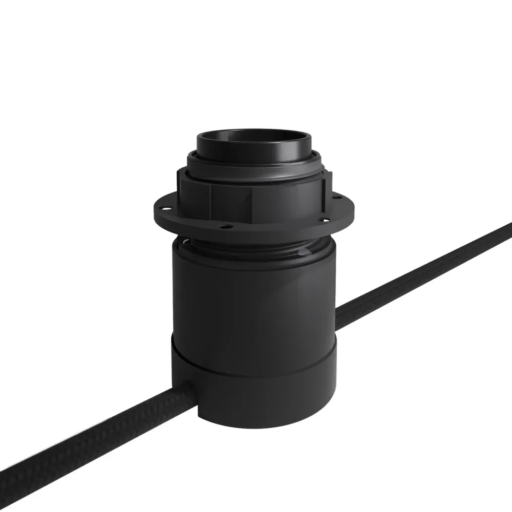 Kit Spostaluce com casquilho E27 para abajur - Preto