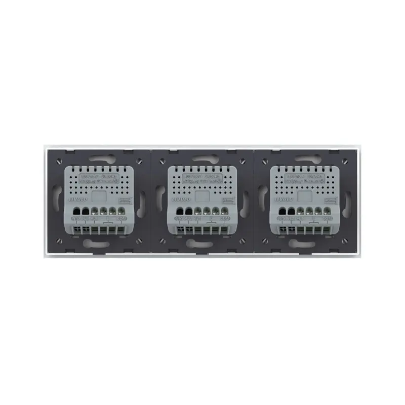 Livolo | Branco | 1+1+1 | Dimmer | Interruptor de comutação