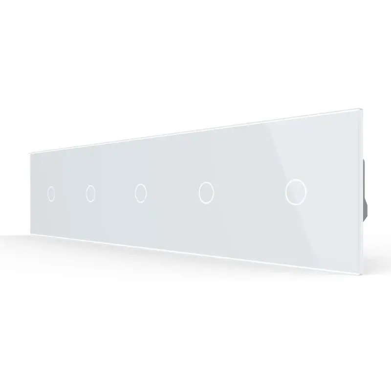Livolo | Branco | 1+1+1+1+1 | Dimmer | Trocar