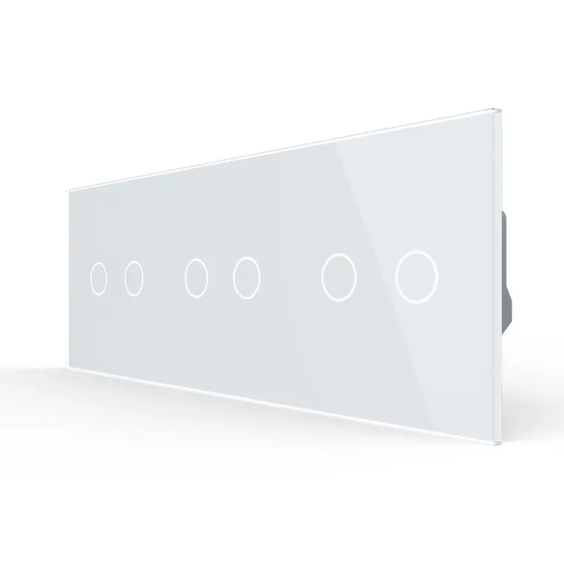 Livolo | Branco | 2+2+2 | Dimmer | Trocar