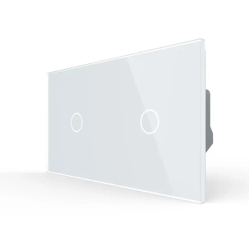 Livolo | Branco | 1+1 | Dimmer | Interruptor de comutação