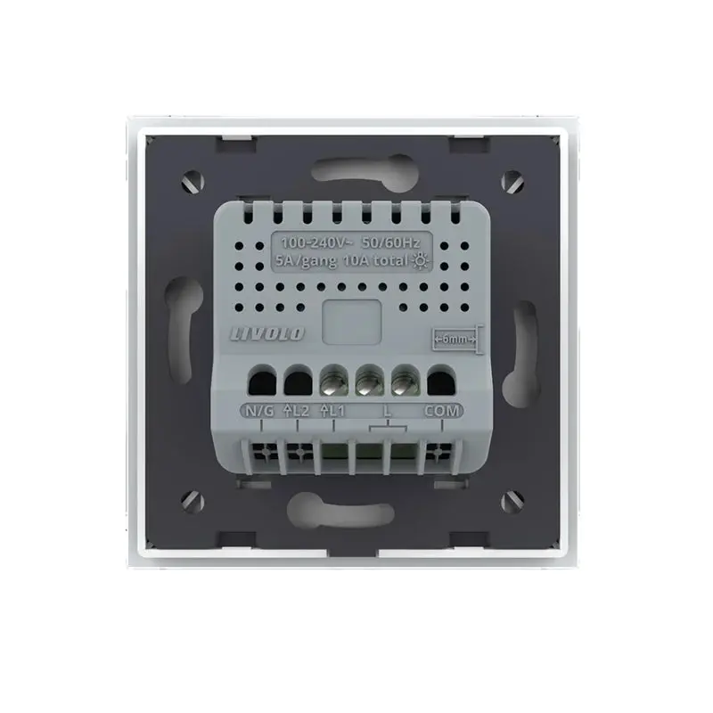 Livolo | Branco | 1 | Dimmer | Trocar