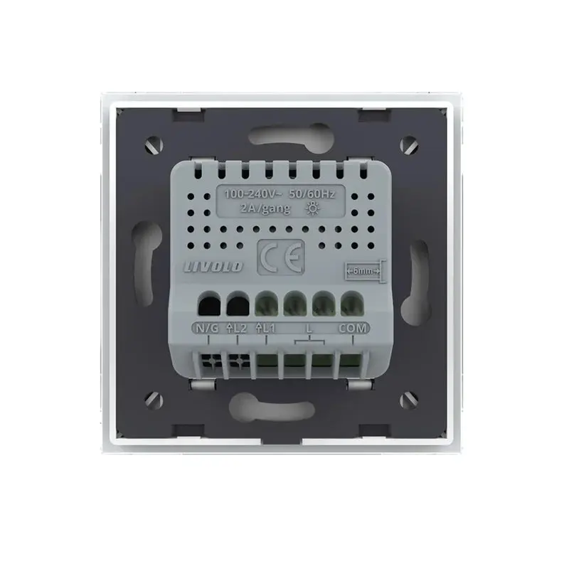Livolo | Branco | Sr | 1 | Slide-simmer