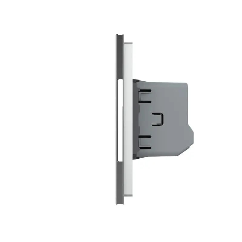 Livolo | Cinza | 1+1+1 | Dimmer | Interruptor de comutação