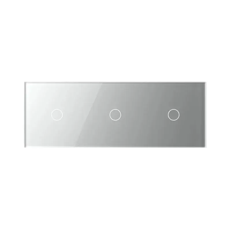 Livolo | Cinza | 1+1+1 | Dimmer | Trocar