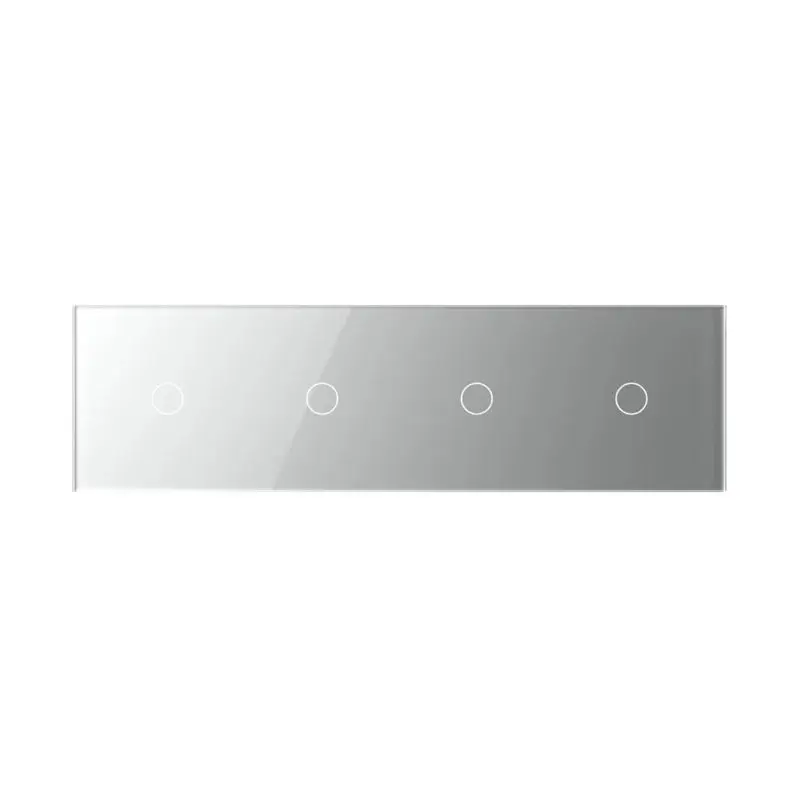 Livolo | Cinza | 1+1+1+1 | Dimmer | Interruptor de comutação